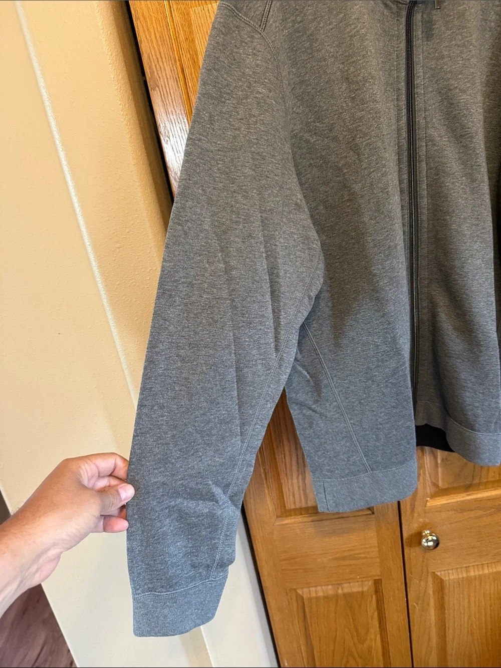 Tommy Bahama Heather Gray Full-Zip Lightweight Jacket-Reversible-XL/TG